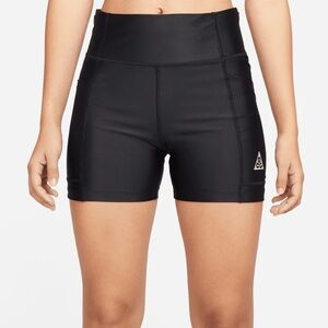 Nike ACG Womens Dri-FIT Adventure Crater Lookout Shorts - Size SMALL Black